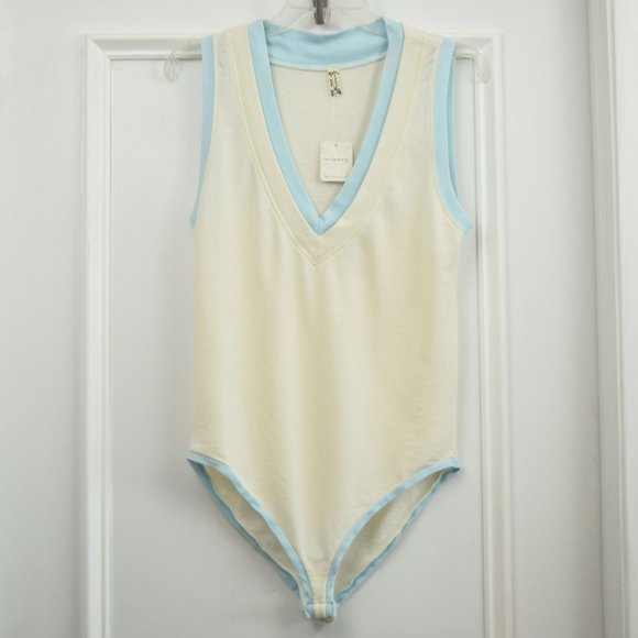 Intimately Free People Bodysuit Women XS  OB1309015 New Cozy Girls Tank Academia - Picture 3 of 14